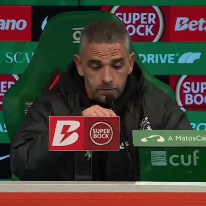 Rui Borges comenta lesão de Diomande: estou dormente