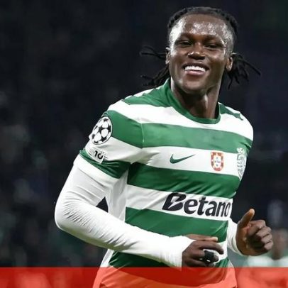 Geovany Quenda reage ao jogo do Sporting em bom inglês