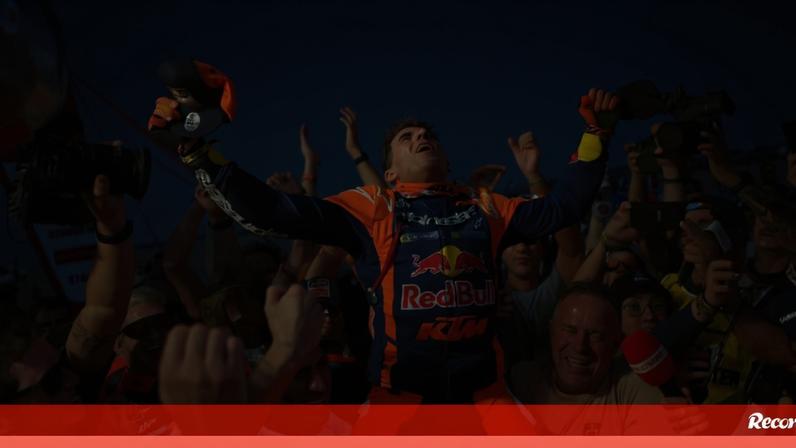 Luciano Benavides, piloto argentino da KTM, venceu Dakar'2026 na categoria de motas