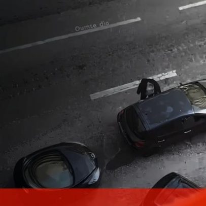 Raiva ao volante transforma rua francesa em pista de carrinhos de choque