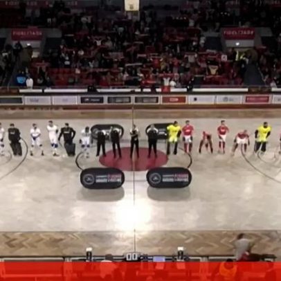 Transmissão em direto: Benfica vs OC Barcelos no hóquei em patins