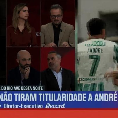 Representantes de André Luiz em Vila do Conde para assistir Rio Ave-Benfica