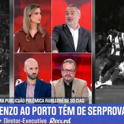 Justificação ridícula para a publicação de Enzo lembra árbitros