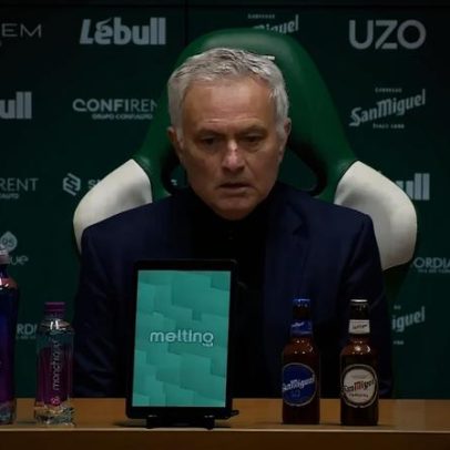 Mourinho elogia a primeira parte do jogo: muito boa