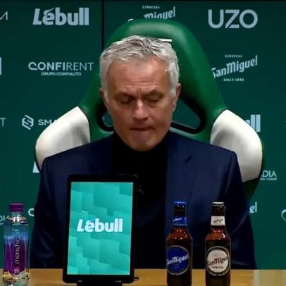 Mourinho ironiza táticas e dinâmicas: não percebo nada