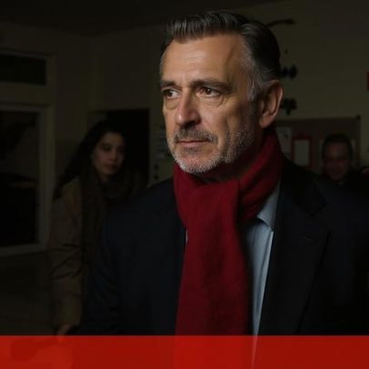 Cotrim de Figueiredo vota acompanhado pela neta