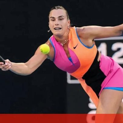 Sabalenka qualifica-se para a segunda ronda do Open da Austrália