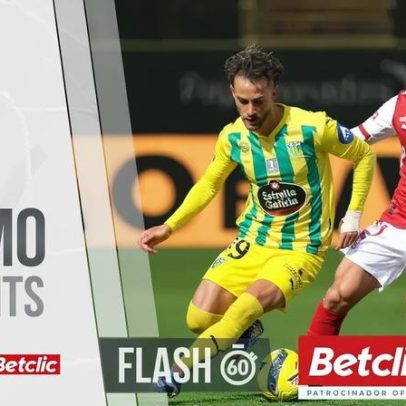 Tondela-Sp. Braga: expulsão e dois penáltis em 60 segundos