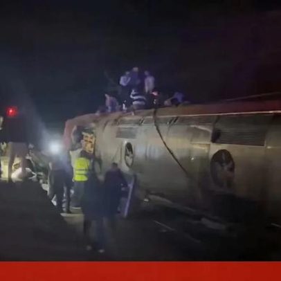 Descarrilamento de comboio de alta velocidade em Espanha: 39 mortos e 150 feridos