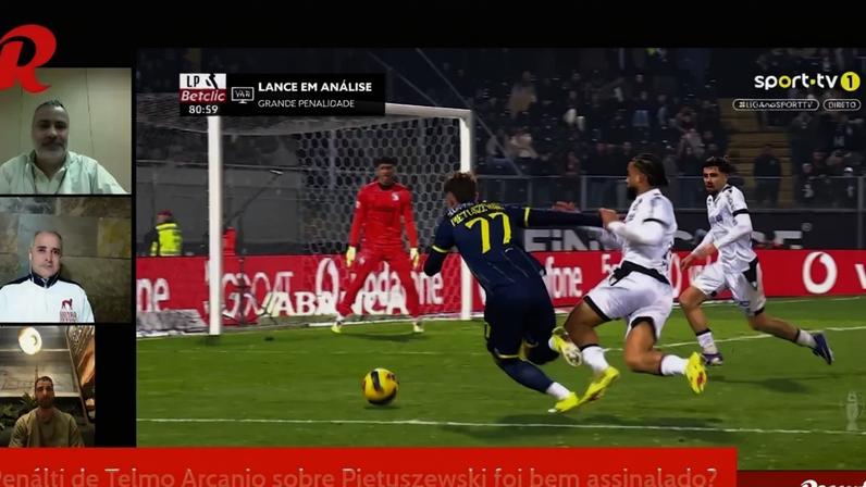 Marco Ferreira e Jorge Faustino discutem os lances mais polémicos dos jogos dos grandes