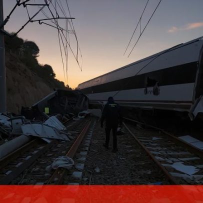 Menina de 6 fica órfã após acidente ferroviário em Espanha junto ao Bernabéu