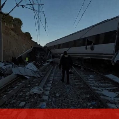 Menina de 6 anos fica órfã após acidente ferroviário em Espanha