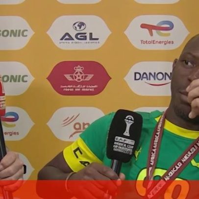 Sadio Mané concede entrevista após triunfo do Senegal na CAN