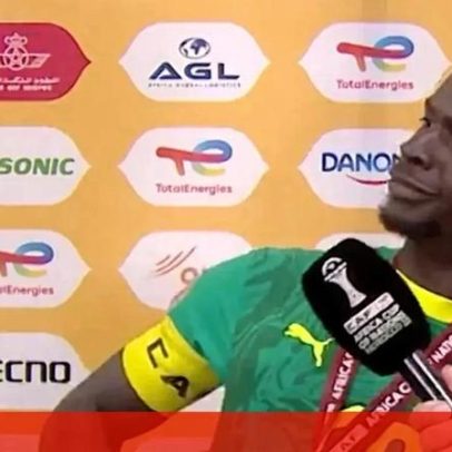 Mané oferece entrevista inusitada após a conquista da CAN