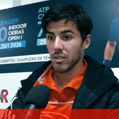 Tiago Torres vence o principal favorito no Indoor Oeiras Open