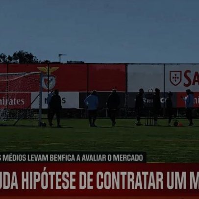 Factores que influenciam a ida do Benfica ao mercado para contratar um médio
