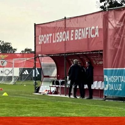 Benfica ajusta estratégia para jogo com a Juventus sob olhos de Mário Branco