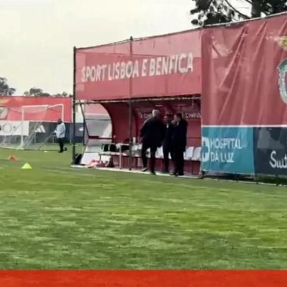 Mourinho chega atrasado ao treino do Benfica; saiba o motivo