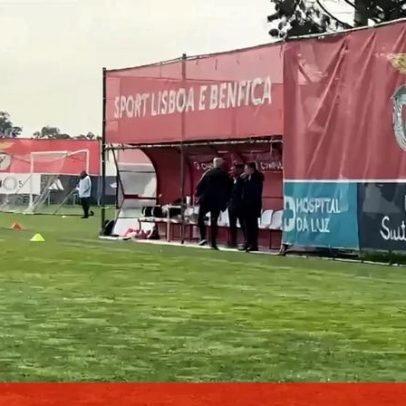 José Mourinho chegou minutos após o treino começar; saiba o motivo do atraso