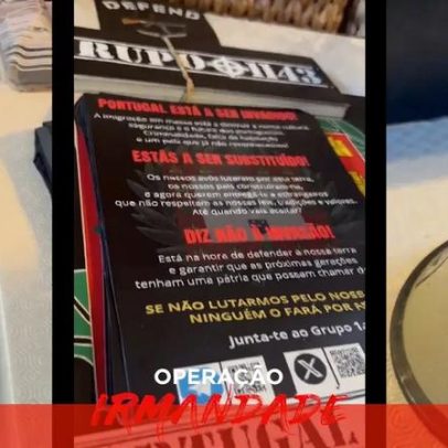 PJ apreende armas, bandeiras nazis e propaganda no grupo 1143