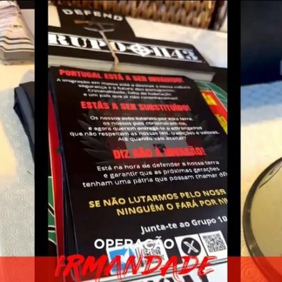 PJ apreende armas, bandeiras nazis e propaganda na megaoperação ao grupo 1143
