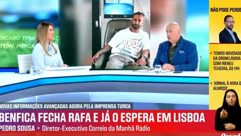 Comentário do diretor executivo da Correio da Manhã Rádio, no Now