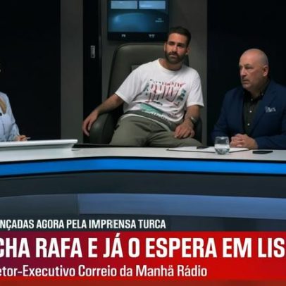 Pedro Sousa diz que Rafa é o melhor da equipa do Benfica