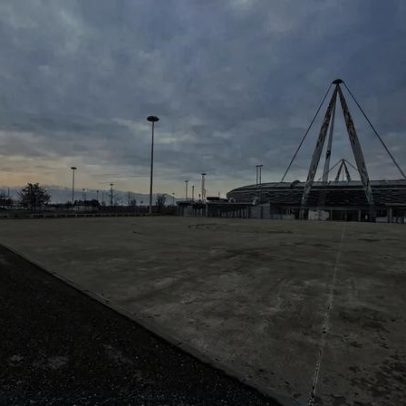Benfica chega a Turim sob forte frio, sem neve