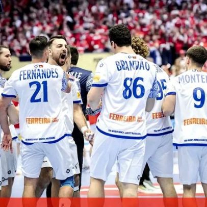 Portugal vence a Dinamarca e lidera o grupo, avança para a main round