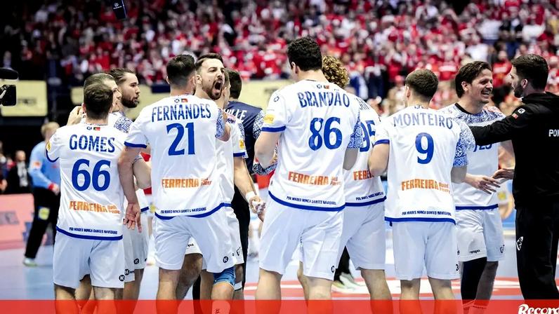 Portugal vence Dinamarca e avança no Europeu de andebol