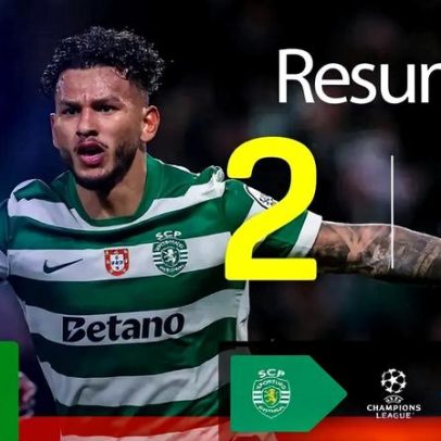 Sporting vence PSG num feito histórico, segundo resumo