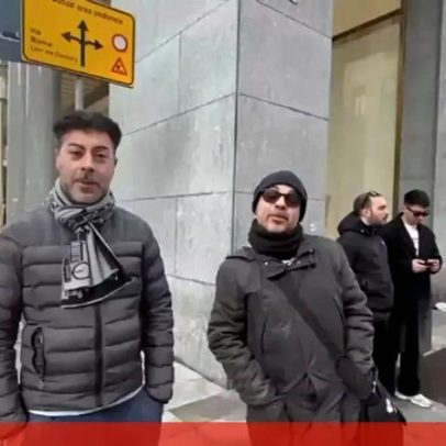 Fãs do Inter e Milan apoiam Benfica em Turim, por Mourinho e Rui Costa