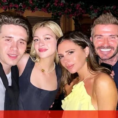 Victoria Beckham reage a relatos do filho Brooklyn