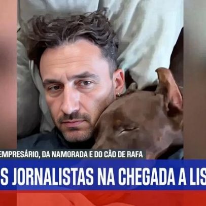 NOW regista chegada do empresário, da namorada e do cão de Rafa Silva a Portugal