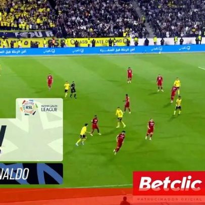 Cristiano Ronaldo alcança 960 golos, assistido por João Félix