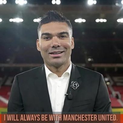 Casemiro deixa o Manchester United no fim da época