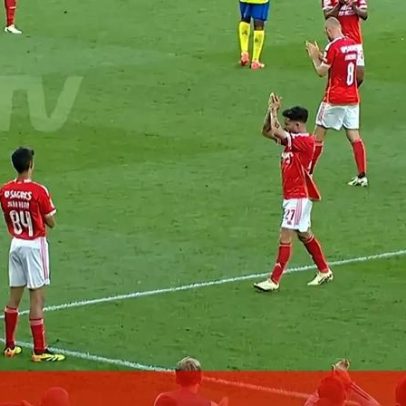Despedida de Rafa do Benfica em maio de 2024 emociona bancada