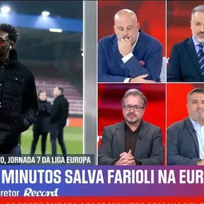 Vítor Pinto diz que Samu devia chorar menos no fim dos jogos