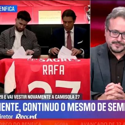 Rafa Silva destaca-se frente aos defesas; diferença para os restantes é evidente