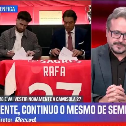 Rafa Silva distingue-se dos outros após 45 ou 60 minutos