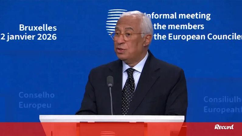 António Costa levanta “sérias dúvidas” sobre Conselho de Paz de Donald Trump