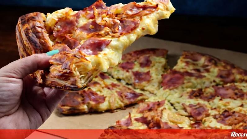 Domino's lança pizza com base de croissant: a Croissantíssima