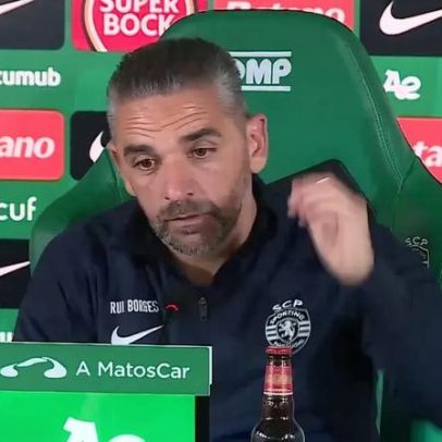 Rui Borges diz que dormiu melhor em junho, ao falar de Gyökeres