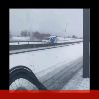 Lus. Lourosa viajou para Chaves sob neve