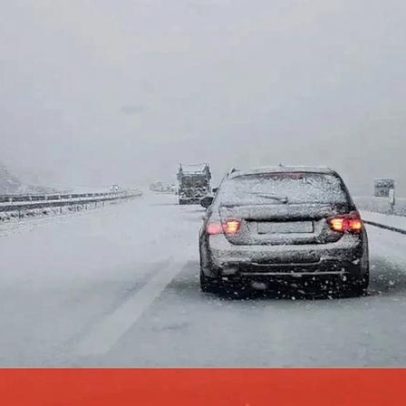 Ingrid traz frio e neve ao norte de Portugal