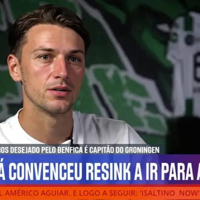 Resink abre porta à transferência para o Benfica mediante proposta