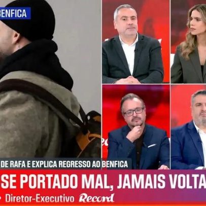 Rui Costa atrasou resposta a críticas sobre Rafa, diz Sérgio Krithinas