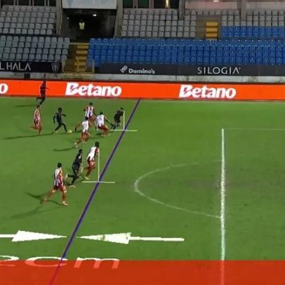 Segundo golo do Casa Pia frente ao AVS gerou protestos dos avenses