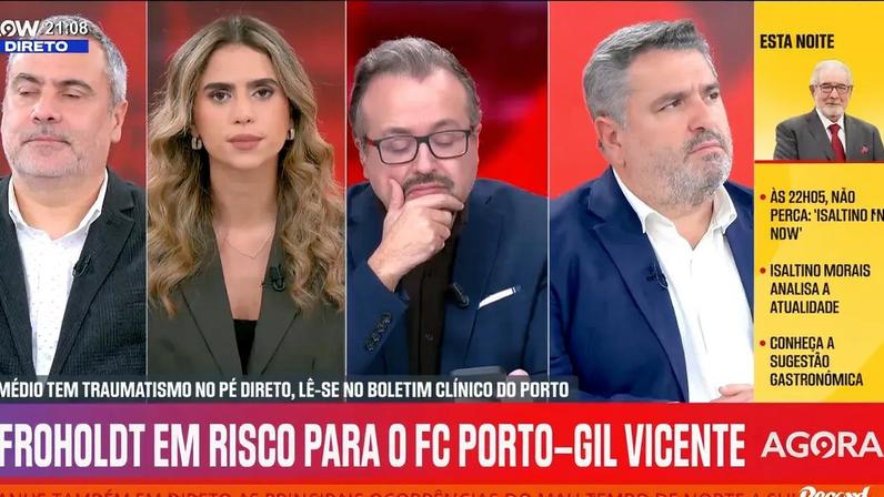 Froholdt lesionou-se no pé direito