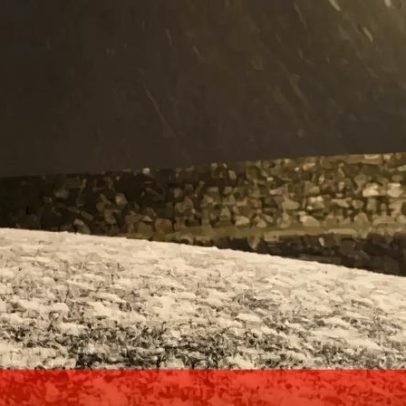 Neve chega ao Alentejo; Marvão mostra cenário branco nas imagens